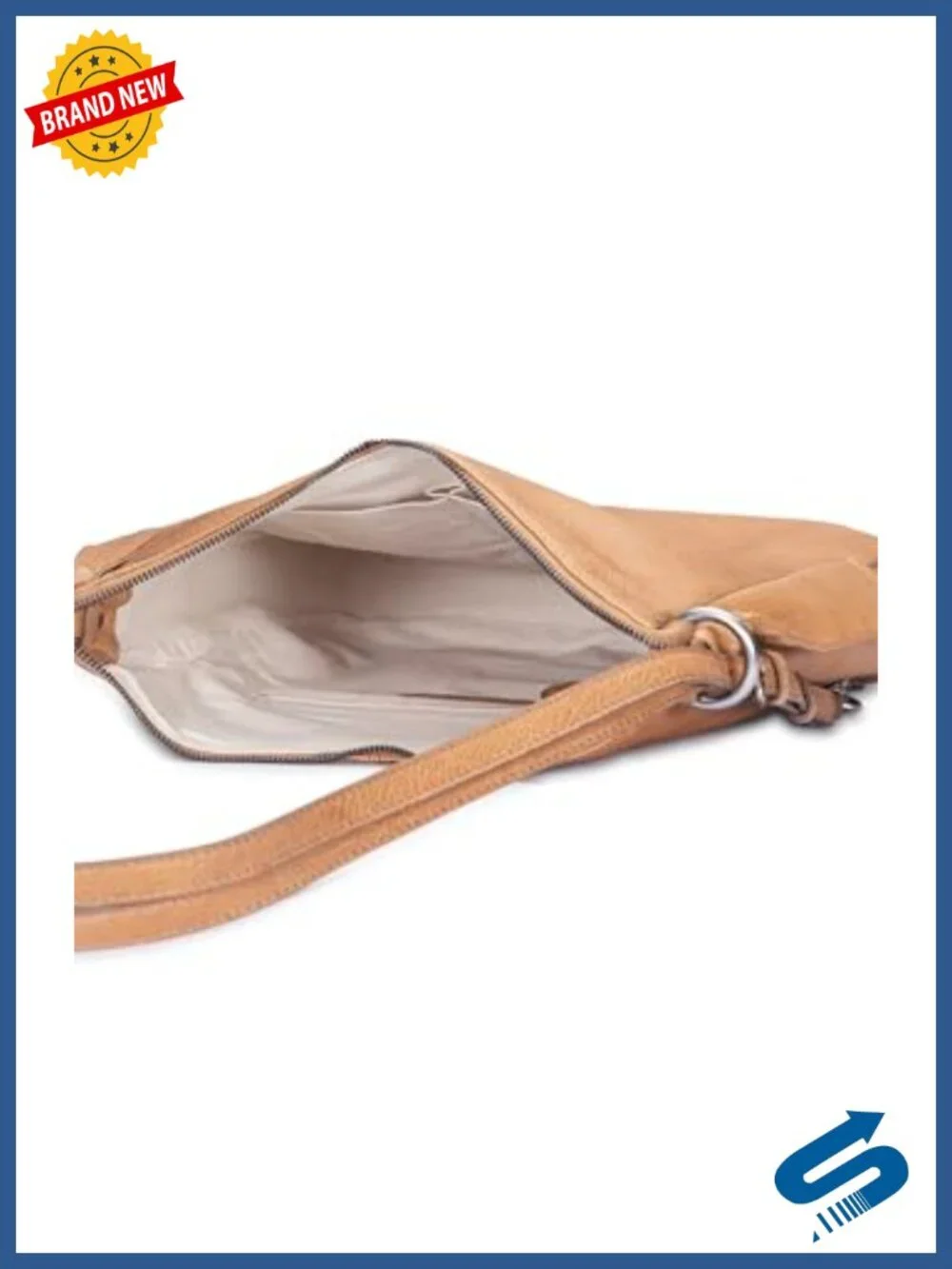 Leather Fashion Backpack, Vintage-Inspired Hobo Style with Interior Pockets
